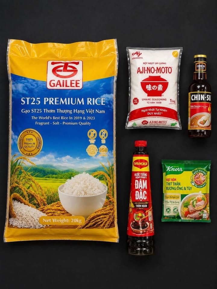 Combo ST25 Rice and Seasonings 3