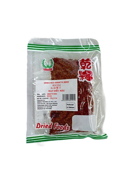VH HẠT ANNATO KHÔ ĐỎ - HẠT ĐIỀU 100GRM 50/GIỎ