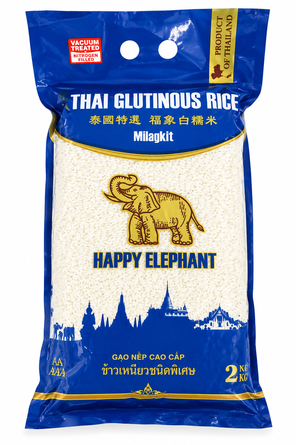 Happy Elephant Thai Glutinous Rice 1kg