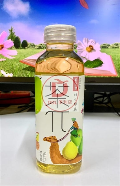 Trà Xanh Vị Bưởi 500ml, 15 Chai