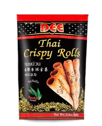 Dee Crispy Rolls Pandan 150g