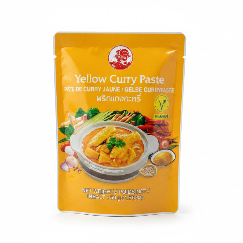 COCK YELLOW CURRY PASTE 12 - 50g