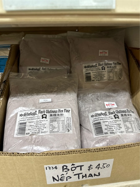 GLOBAL Bột Nếp Đen 500GRM