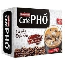 Mac Cà Phê CAFE Phố Đen Đá 2 In 1 160g
