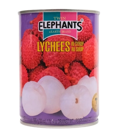 Twin Elephant Lychee in Syrup 545g