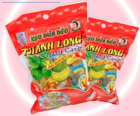 Kẹo dừa TL Mix không đường - KẸO DỪA MIX 500g 30 viên/hộp