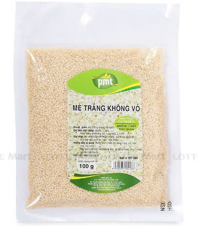 HẠT VỪNG TRẮNG KHÔNG VỎ - MÈ TRẮNG 200GRM 60/THÙNG