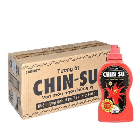 SỐT ỚT CHINSU - TƯƠNG MỚI 500ML 12/GIỎ