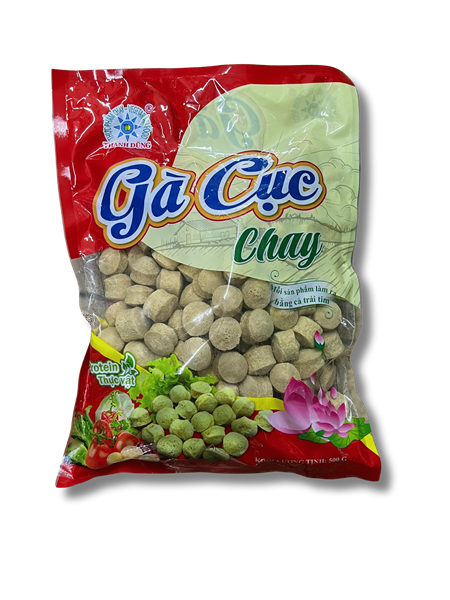 Thanh Dung Vegan Chicken Chunks – Ga Cuc Chay 500g