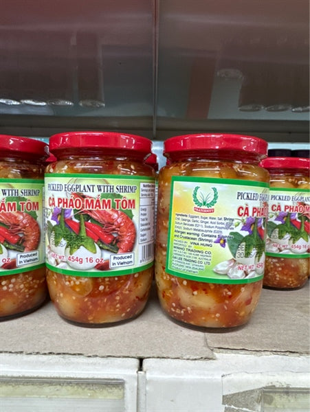 VIET Cà Tím Ngâm Tôm 454g