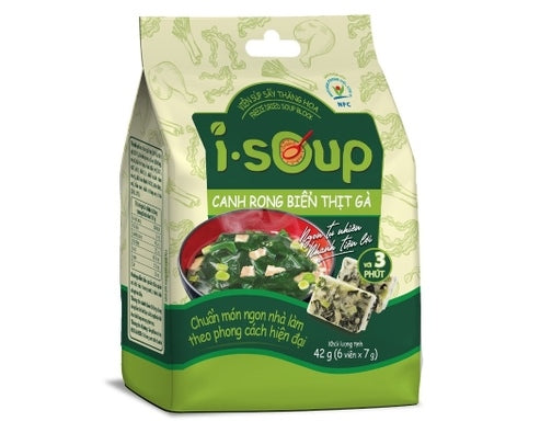 I.Súp Canh Rong Biển Thịt Gà 42GR