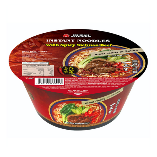 Ichiban Spicy Sichuan Beef Noodles 185g