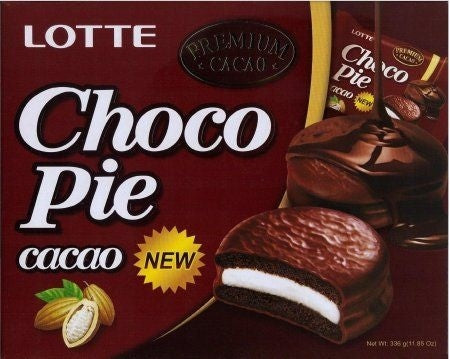 Bánh Choco Pie Vị Cacao LOTTE 11.85oz