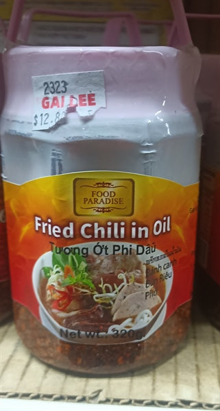Food Paradise Fried Chilli in Oil 320g