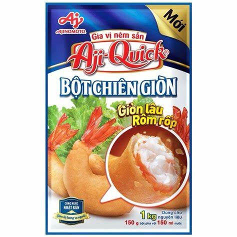 AJI - HẢI SẢN CHIÊN GIÒN NHANH - BỘT CHIÊN GIÒN 150GRM 60/GIÁN