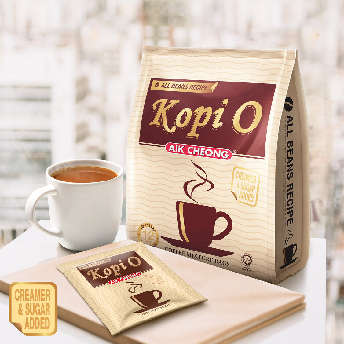 AIK CHEONG KOPI-O 3 IN 1 BAG 300g