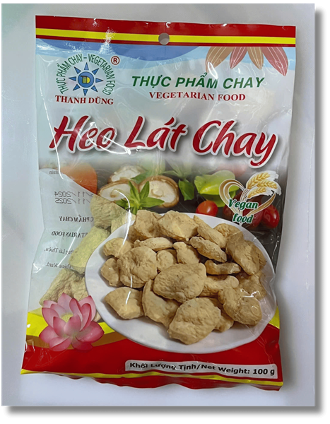 Thanh Dung Vegan Pork Slices – Heo Lat Chay 100g