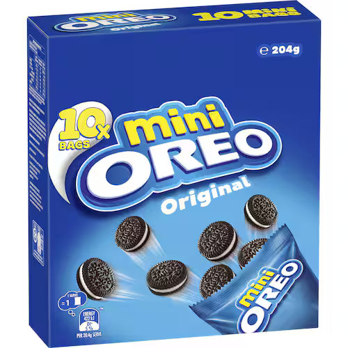 OREO Mini Original Cookies 10 x 20.4g