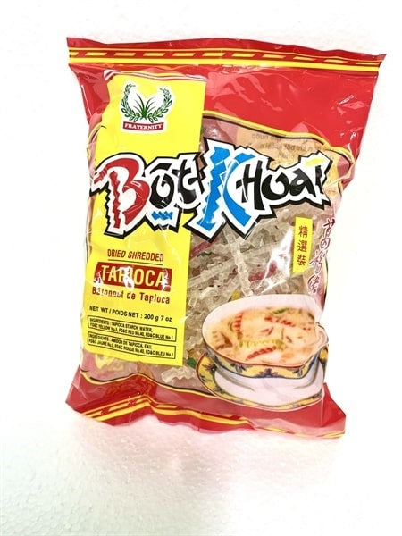 TAPIOCA KHÔ – TRÂN CHÂU SỢI KHÔ 200 G 50/CART