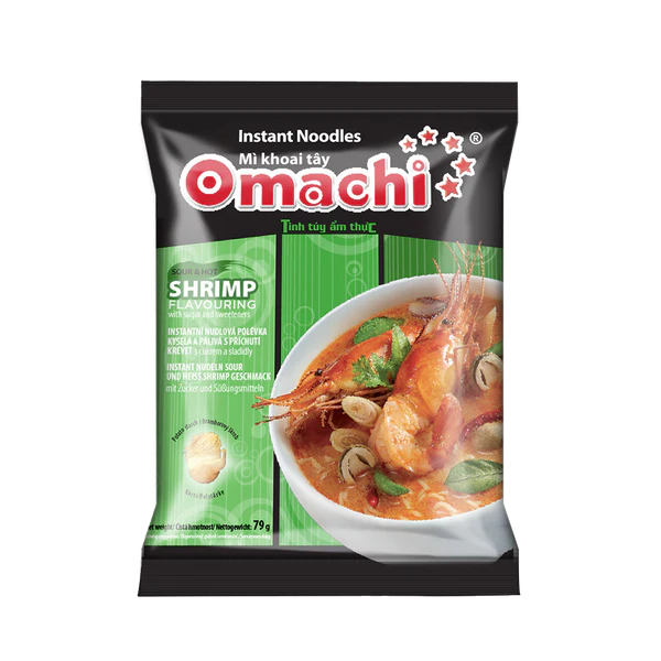 Mì Omachi Tôm Chua Cay 79g