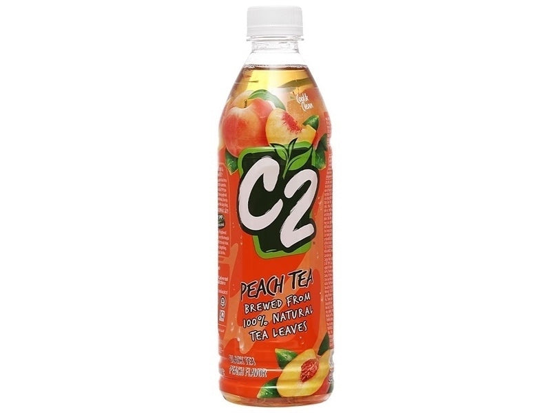 C2 Peach Black Tea 455ml