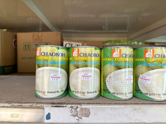 THỊT DỪA TRẺ CHAOKOH – THỊT DỪA NON 440G 24/GIỎ