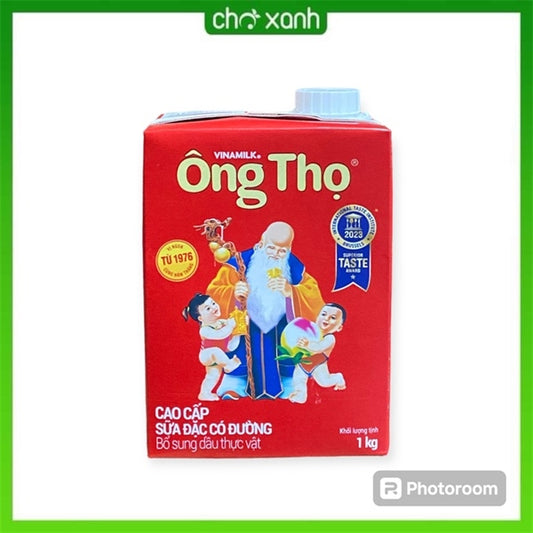 SỮA ĐẶC VINAMILK ĐỎ - SỮA ĐẶC ÔNG THỌ 1KG 12/GIỎI