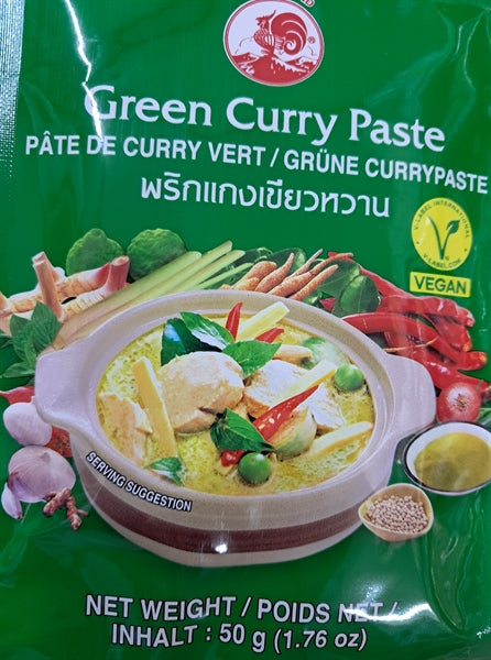 COCK GREEN CURY PASTE 12 - 50g