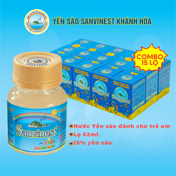 SANEST Nước Yến Trẻ Em 70ml 60EA