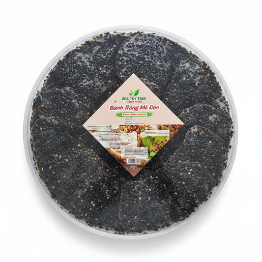 HEALTHY FOOD Black Sesame Cracker 340g