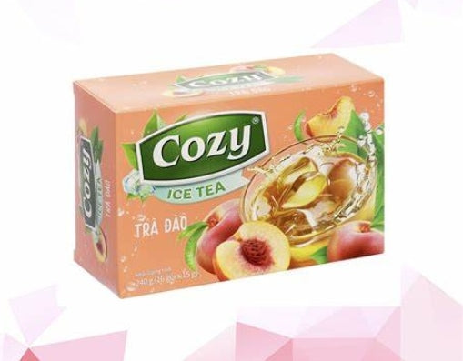TRÀ ĐÀO ICE COZY - TRÀ ĐÀO 25Gx12 30/CARTON