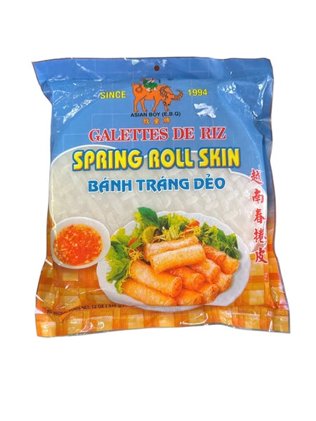 Bánh Tráng Dẻo 345g – Dẻo Dai, Không Rách, Cuốn Gỏi Ngon Chuẩn Vị