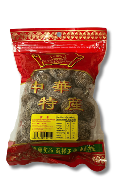 PRESERVER TRUNG QUỐC NGÀY NGỌT – CHÀ LÀ NGỌT 454 G 20/CART
