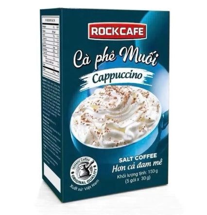 ROCKCAFE Cà Phê Muối Hòa Tan 30GR x 5 Gói