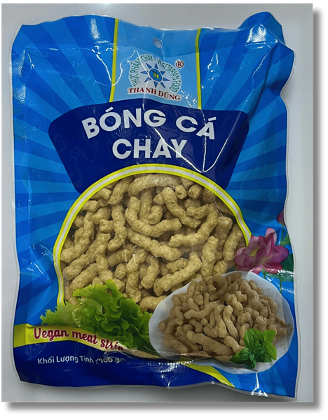 THANH DŨNG VEGAN FISH MAW – BÓNG CÁ CHAY 100GRM 100/CART
