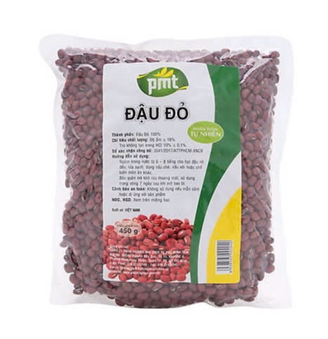 ĐẬU ĐỎ PMT - ĐẬU ĐỎ 450GRM 40/GIỎ