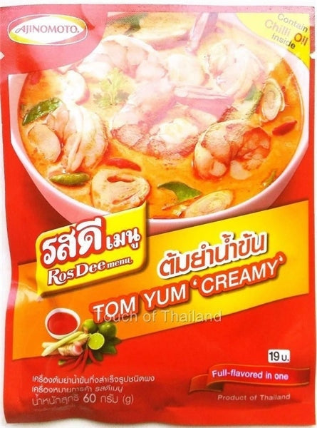 KEM AJINOMOTO TOM YUM MIX – GIA VỊ LẨU THÁI 60GRM 80/GIỎ HÀNG