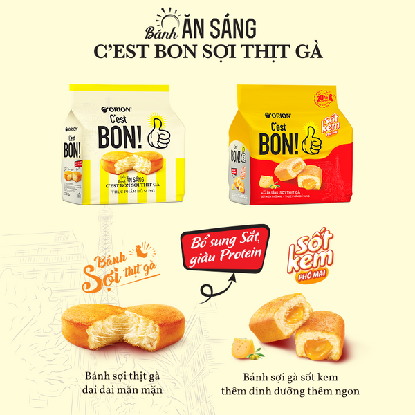 C'est Bon Shredded Chicken Bread