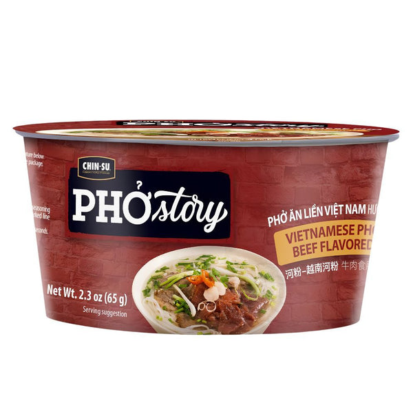 CHIN-SU Pho Story Vietnamese Beef Flavored Instant Noodles