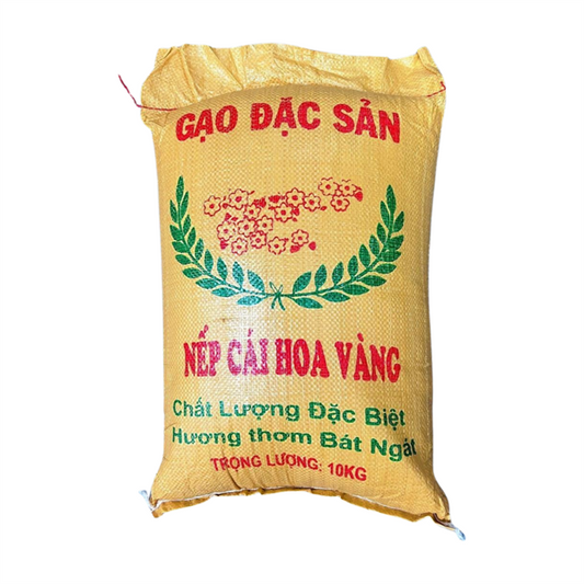 GẠO NÚT - GẠO NẾP CÁI HOA VÀNG 10KG