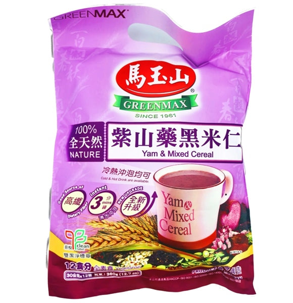 GREENMAX Bột Ngũ Cốc Khoai Môn Và Hỗn Hợp 360g