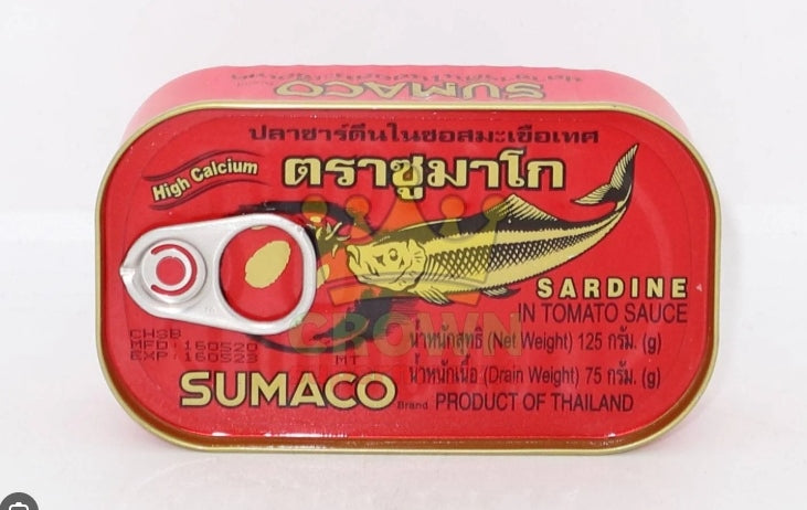SUMACO Cá Mòi Sốt Cà 125GR
