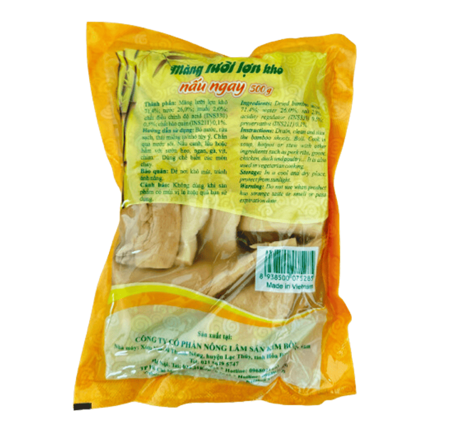 VIETNAM Măng Lưỡi Lợn Khô 500GRM