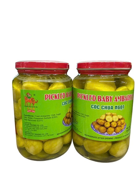 AB NGỌT CHUA CHUA - CÓC CHUA NGỌT 830GRM 12/GIỎ