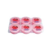 Bánh pudding dừa dâu tây FLV 6*80G