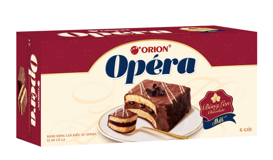Bánh Pie Socola Orion Opera 6 Cái